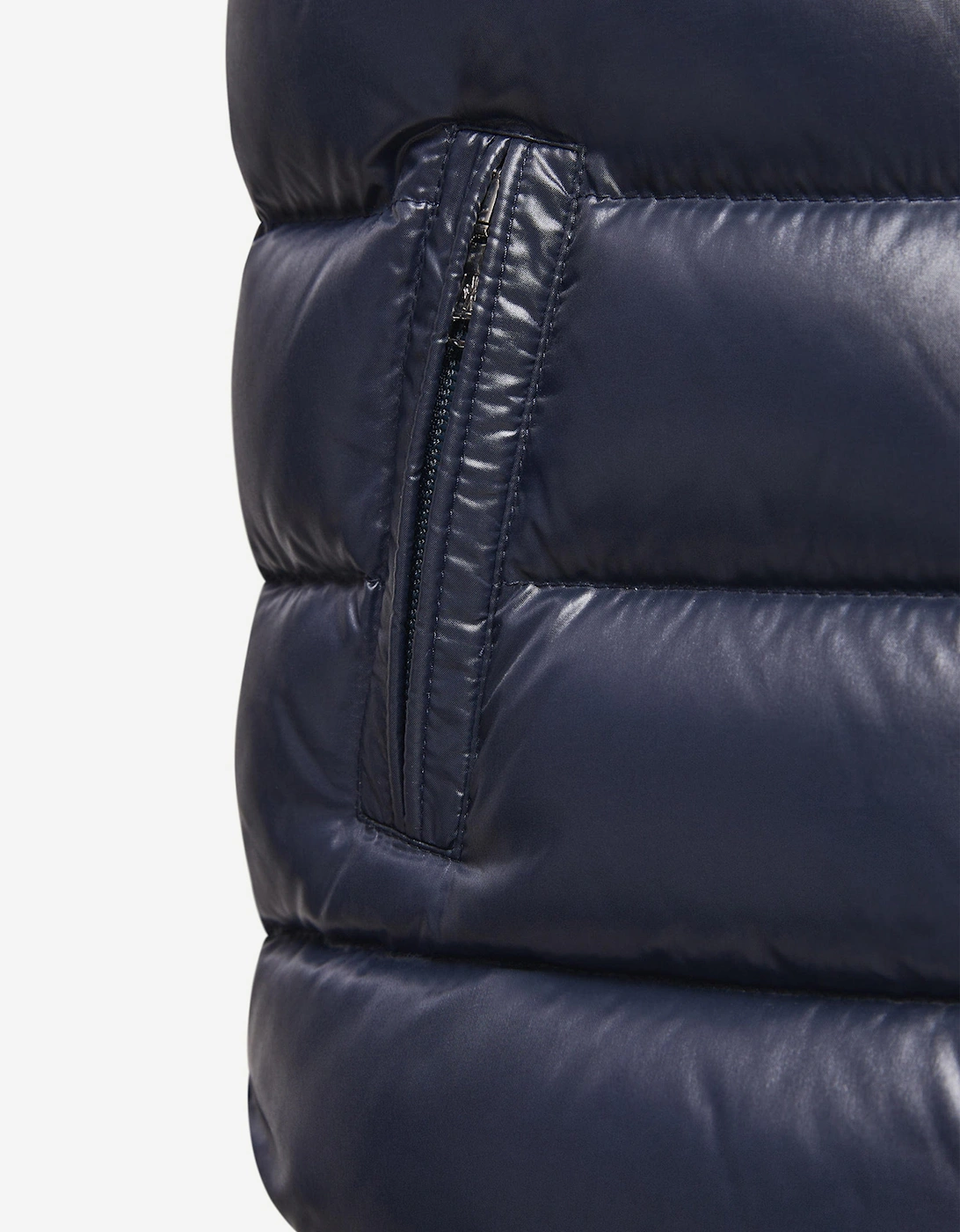 Kids Down Padded Tib Gilet in Navy