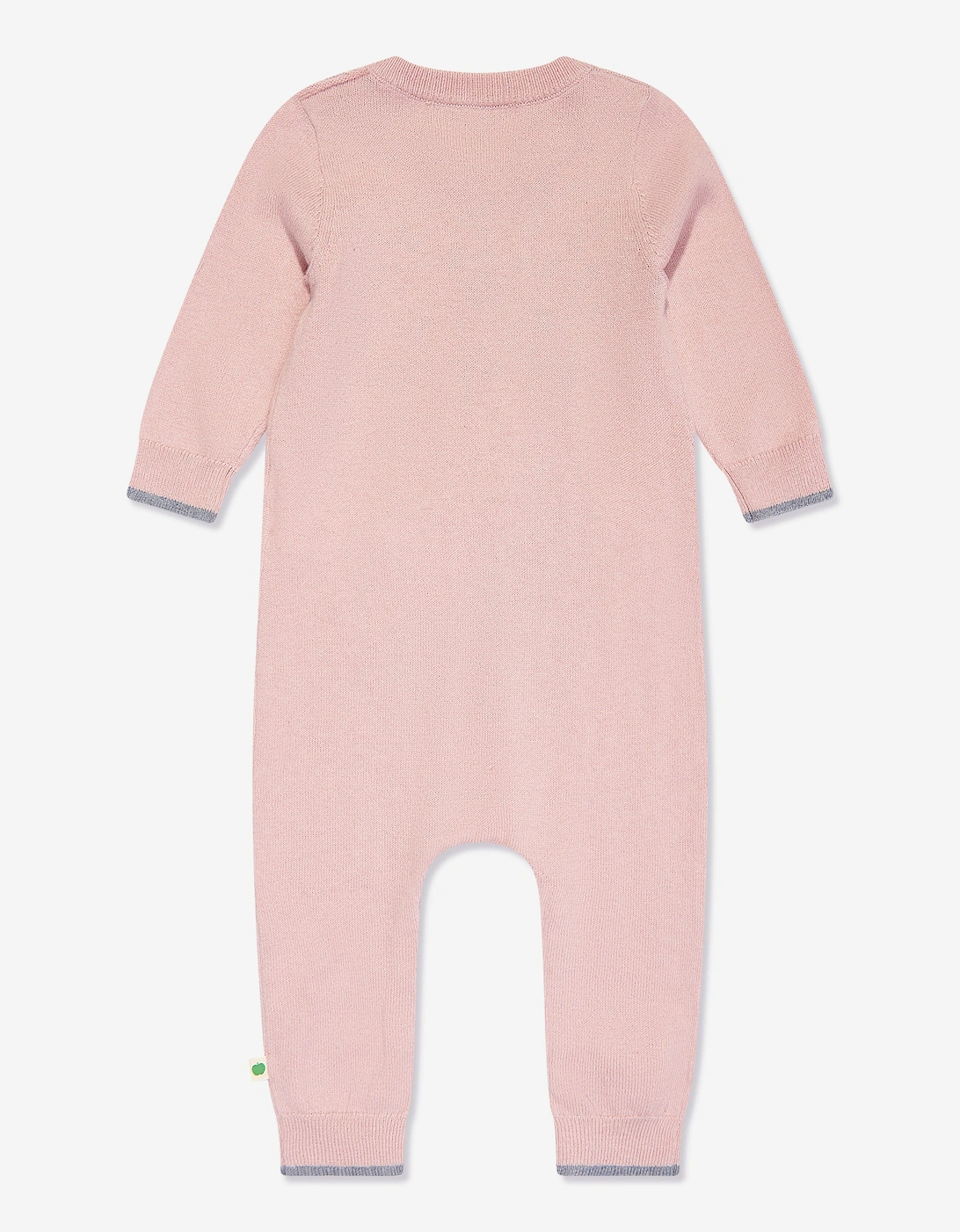 Baby Girls Sorrel Mushroom Knit Romper in Pink
