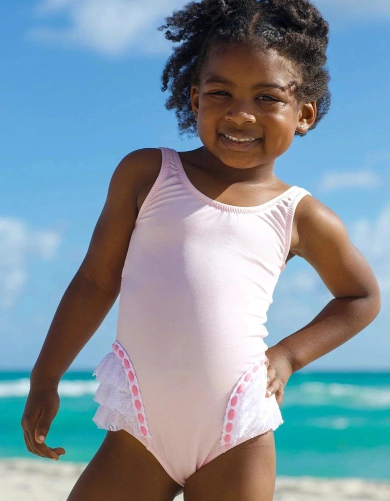 Girls Giulia Swimsuit in Pink