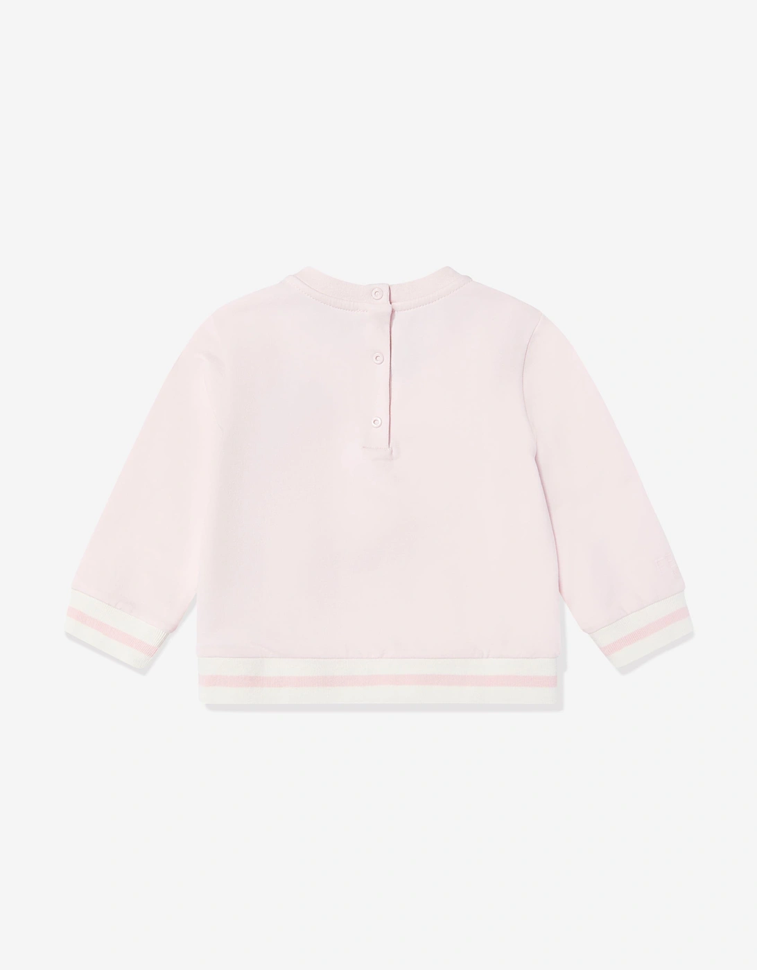 Baby Girls Bear Sweatshirt in Pink