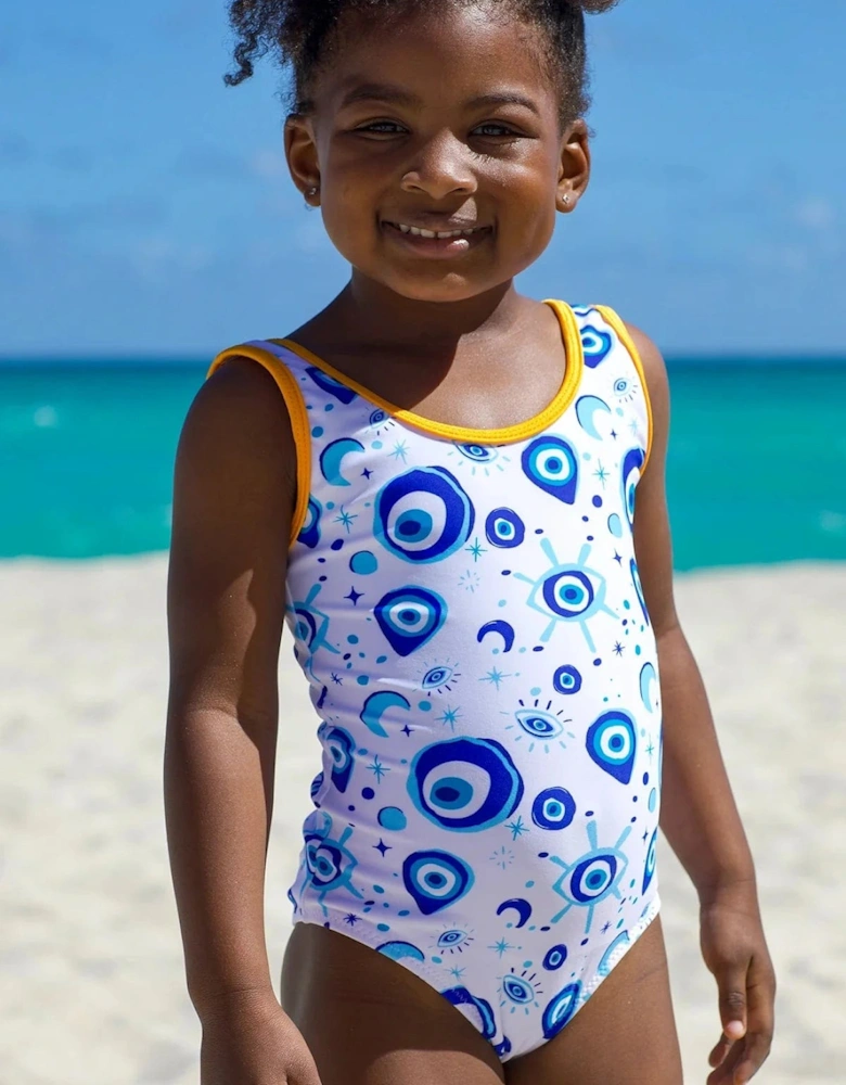 Girls Eliana Swimsuit in Blue