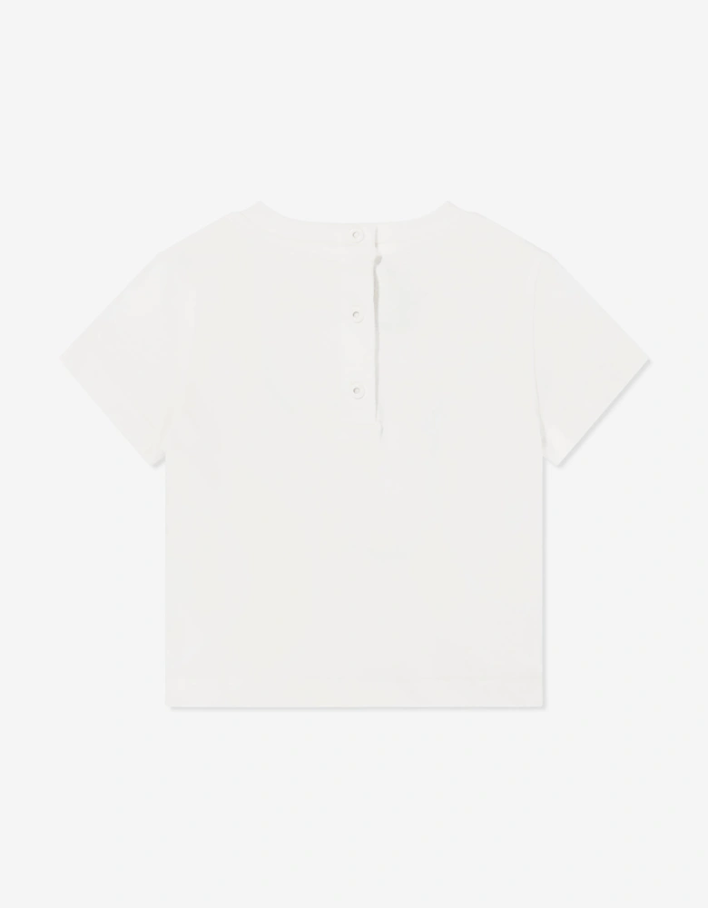 Baby Girls Logo T-Shirt in White