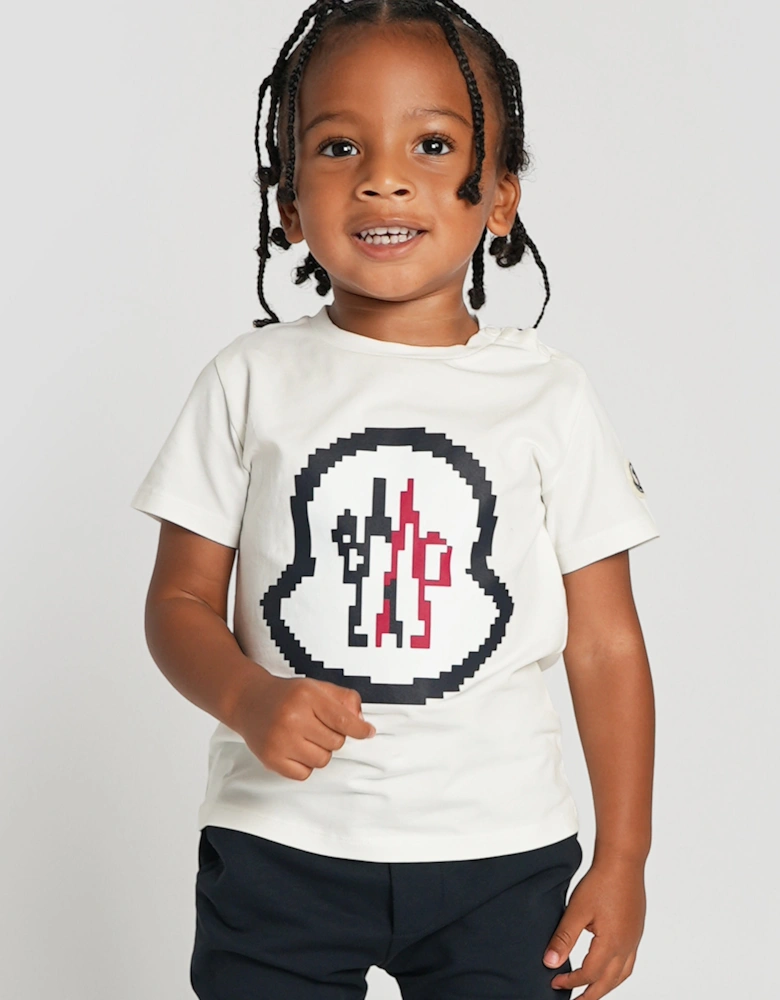 Enfant Baby Boys Logo T-Shirt in White