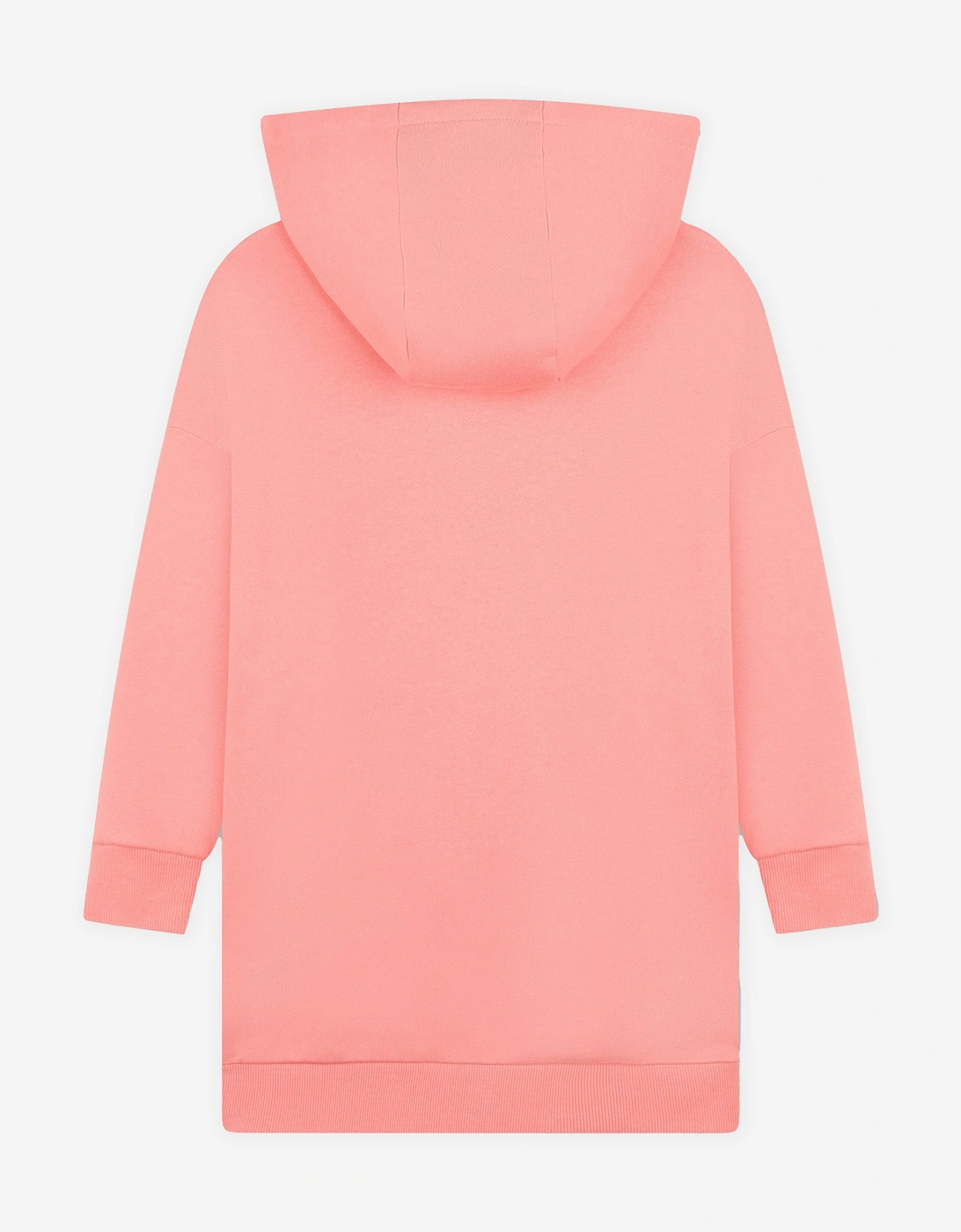 Girls Elephant Hooded Sweater Dress in Pink