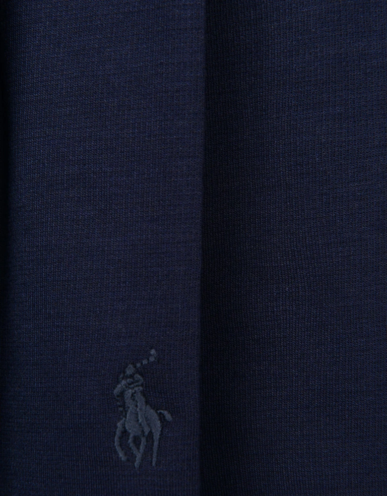 Girls Pleated Jersey Skort in Navy