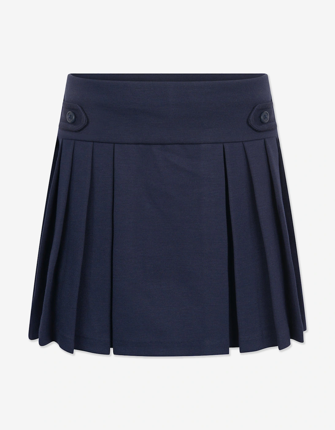 Ralph Lauren Girls Navy Pleated Jersey Skort In  5 Years Size 5 Yrs Kids