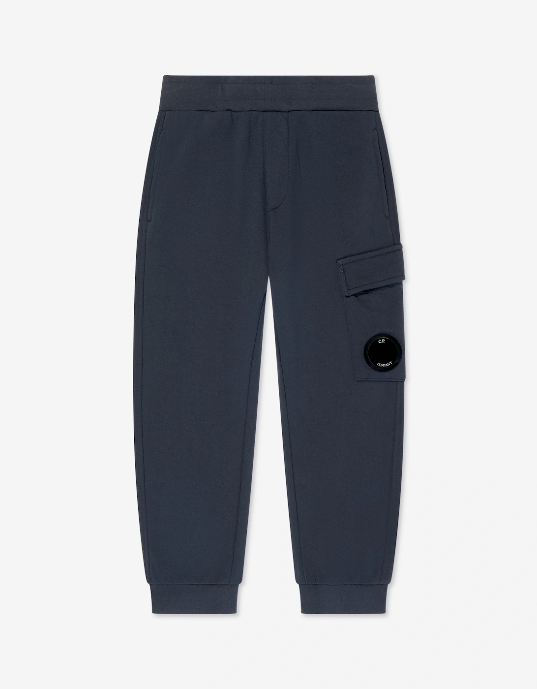 C.P. Company Boys Cargo Lens Joggers in Navy, 5 of 4