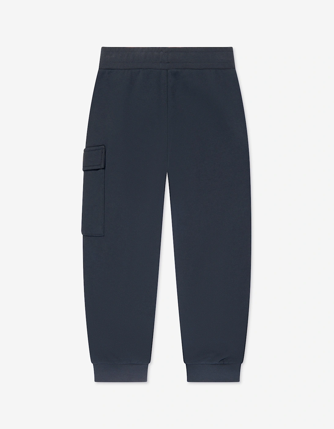 C.P. Company Boys Cargo Lens Joggers in Navy