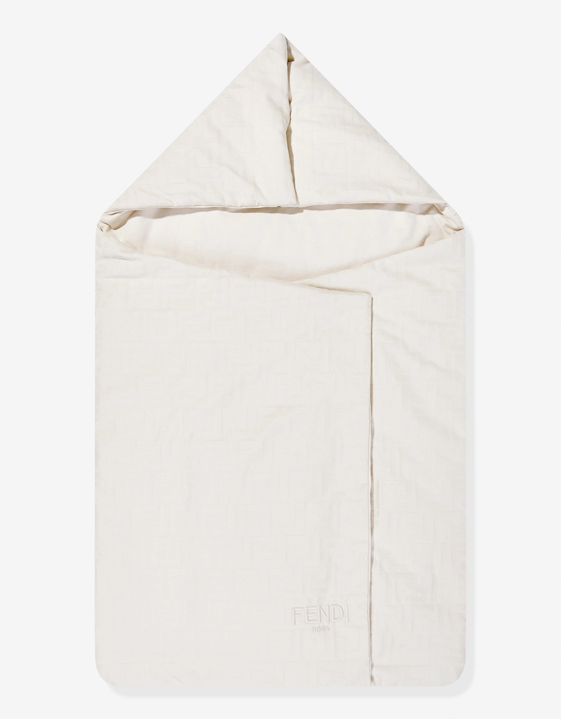 Baby Cotton Jacquard Nest in Beige (88cm), 5 of 4