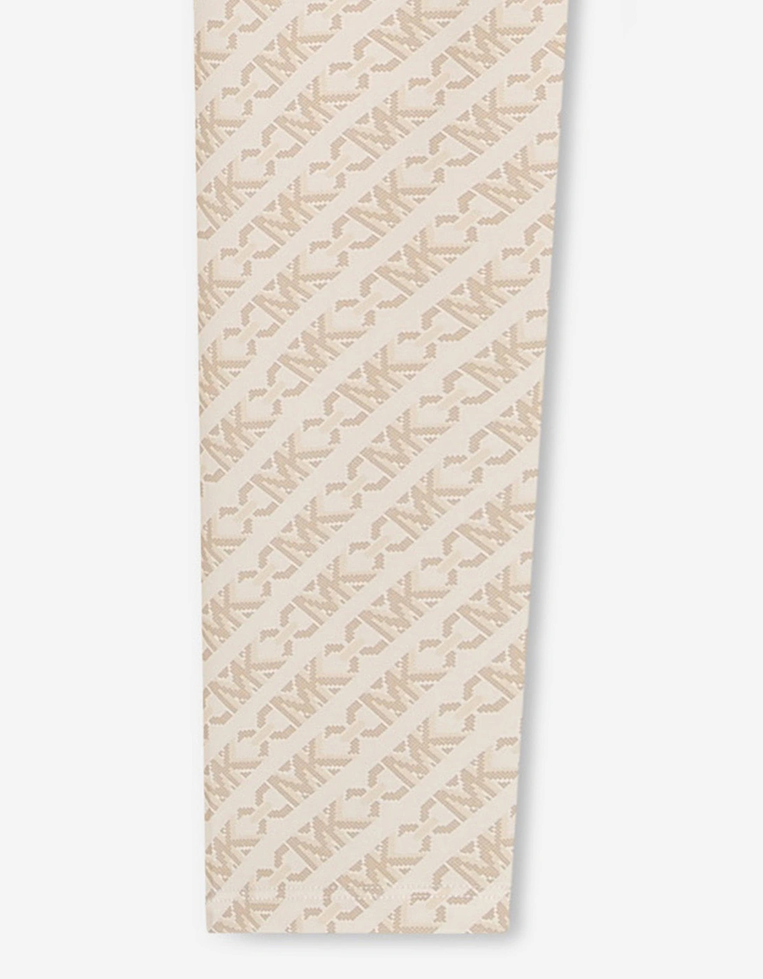 Girls Logo Leggingds in Ivory
