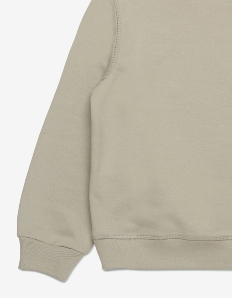 Kids Logo Sweatshirt in Beige