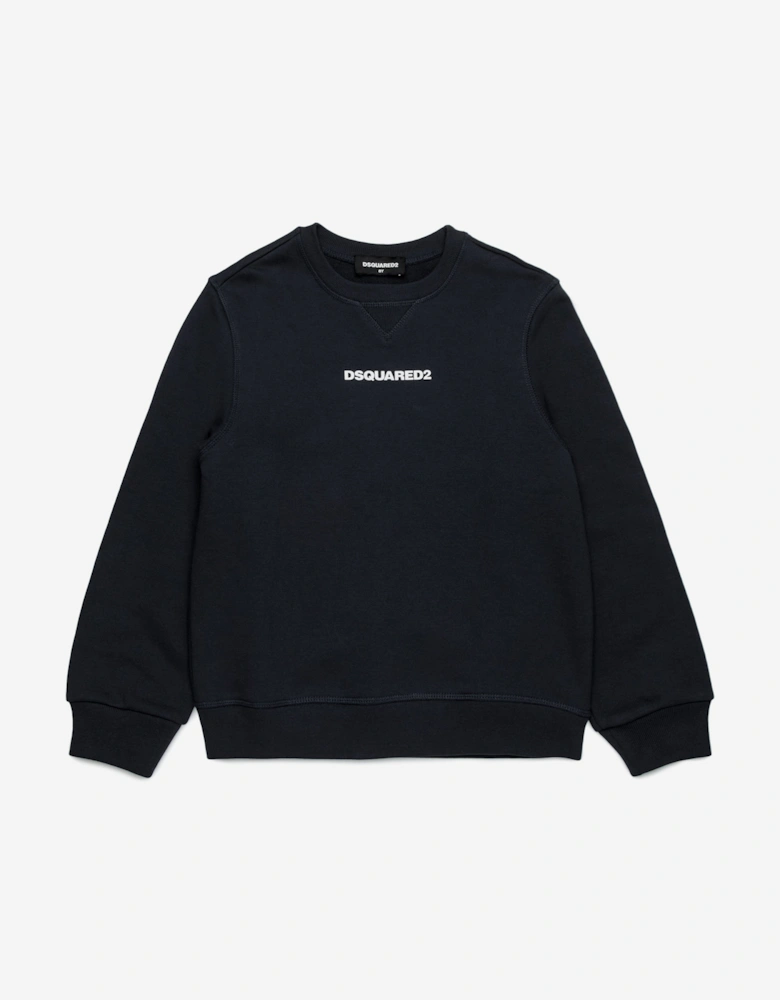 Kids Logo Sweatshirt in Black