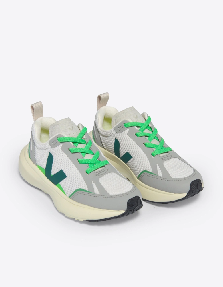 Kids Light Alveomesh Canary Trainers in White