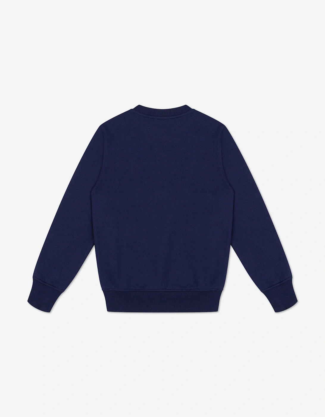 Kids Teddy Bear Logo Sweatshirt in Navy