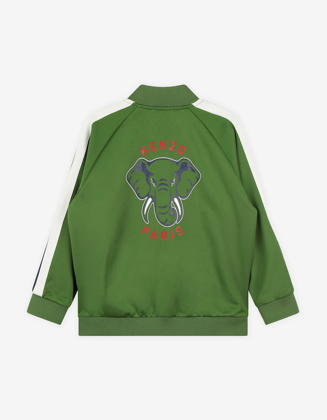 Kids Elephant Track Jacket in Green