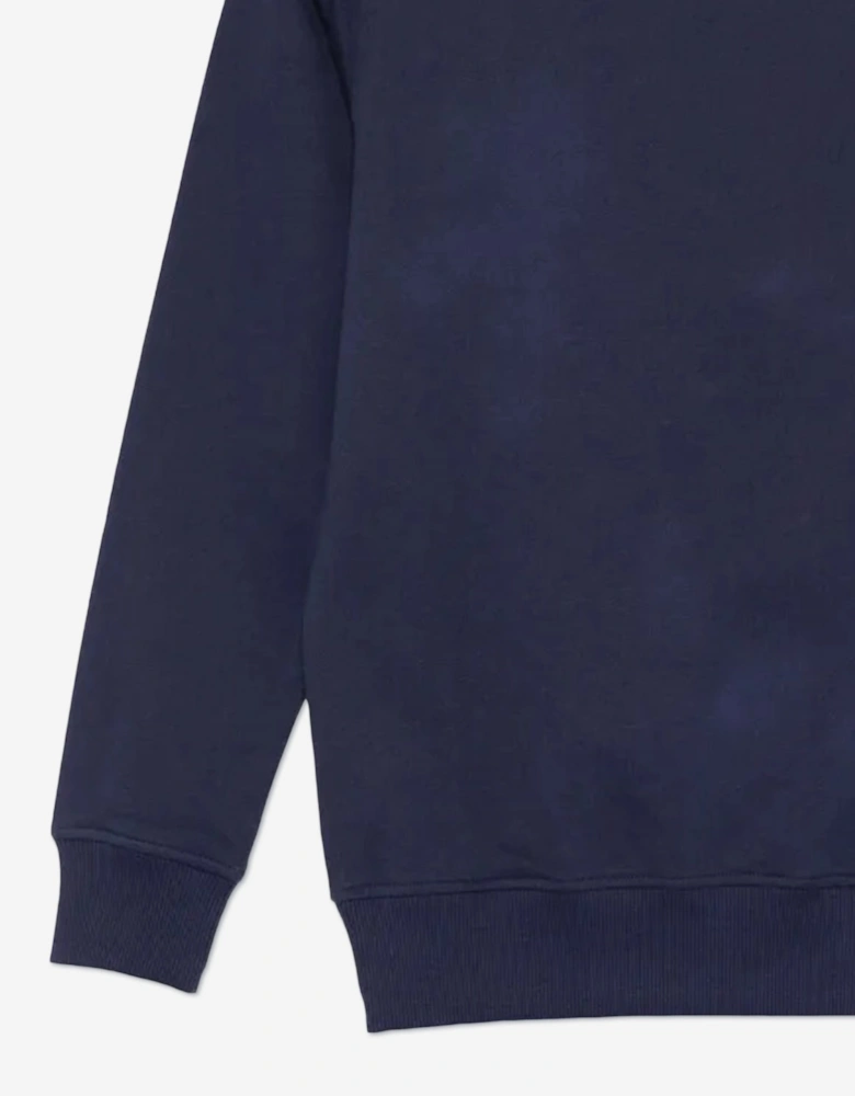 Kids Teddy Bear Logo Sweatshirt in Navy