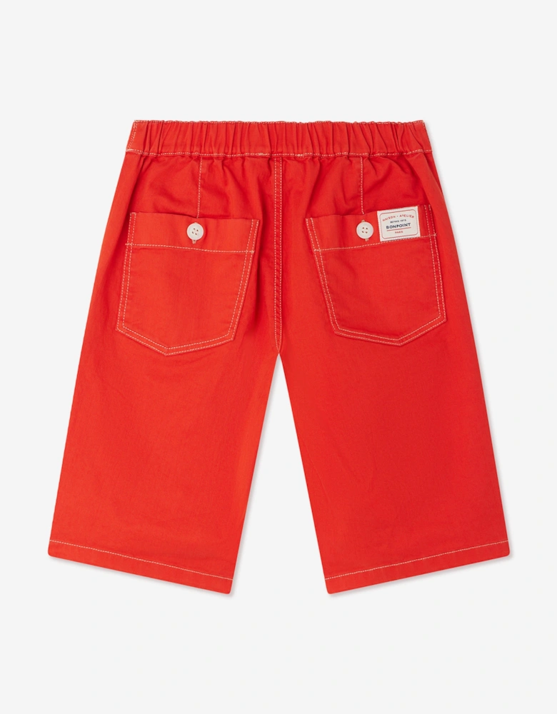 Boys Elgar Shorts in Red