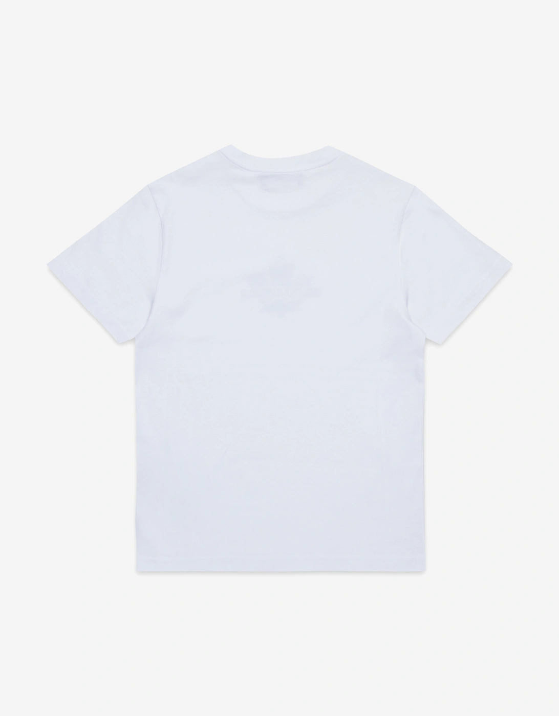 Kids Maple Leaf Logo T-Shirt in White