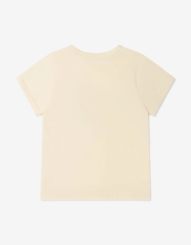 Girls Organic Cotton Zebra T-Shirt