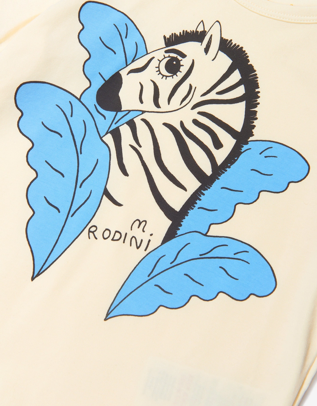 Girls Organic Cotton Zebra T-Shirt