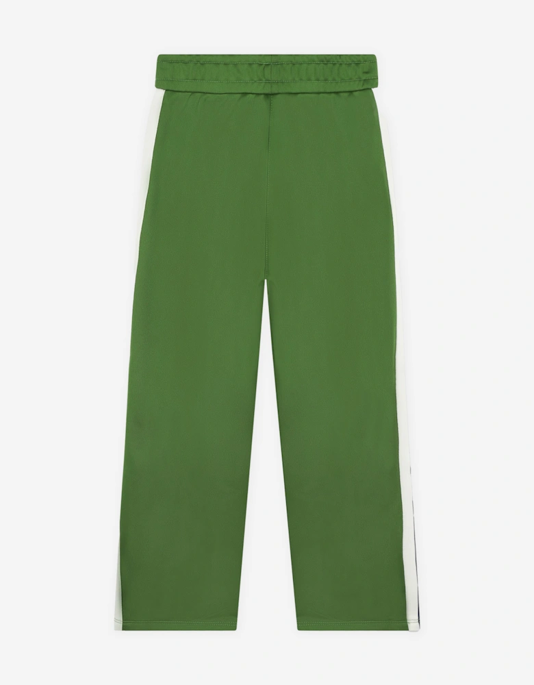 Kids Elephant Track Pants in Green
