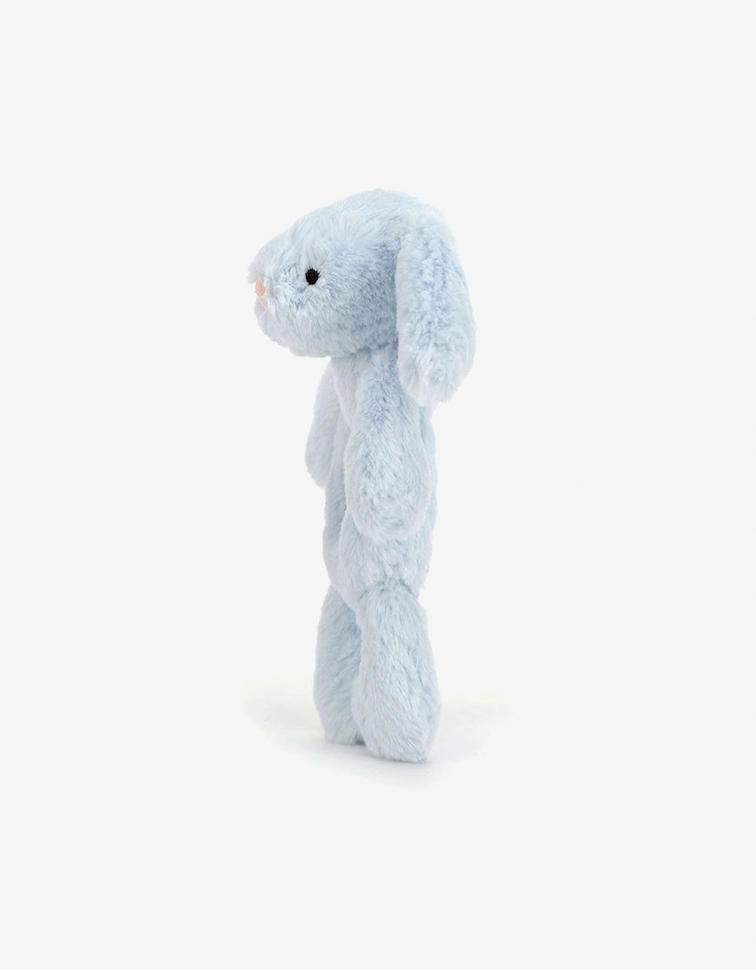 Bashful Bunny Ring Rattle in Blue (18 CM)