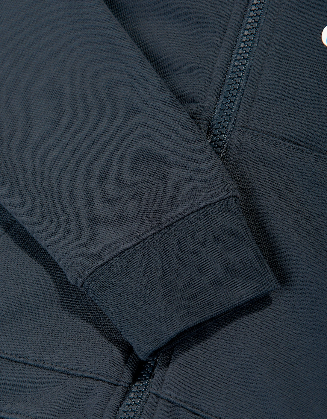 C.P. Company Boys Goggle Hooded Zip Up Top in Navy