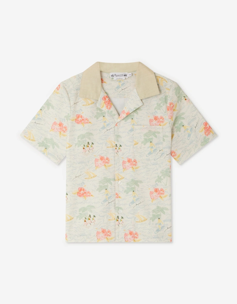 Boys Steve Shirt in Blue