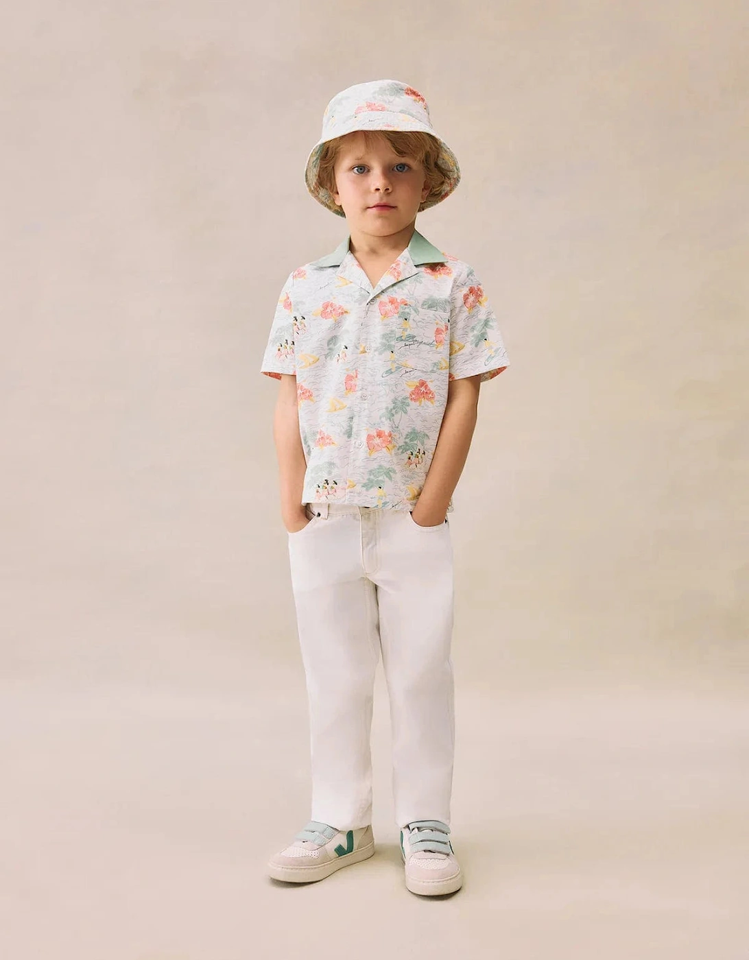Boys Steve Shirt in Blue