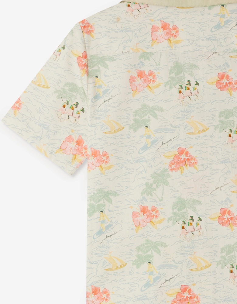 Boys Steve Shirt in Blue
