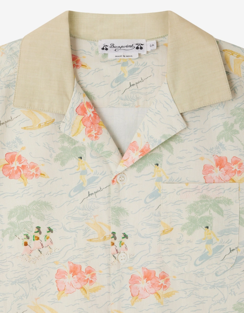 Boys Steve Shirt in Blue