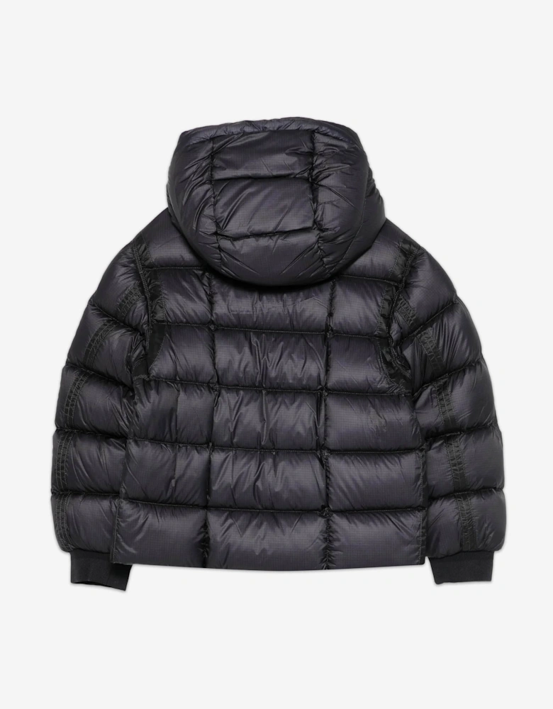 C.P. Company Boys Down Padded Jacket in Navy