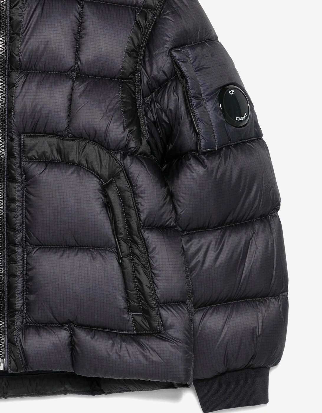 C.P. Company Boys Down Padded Jacket in Navy