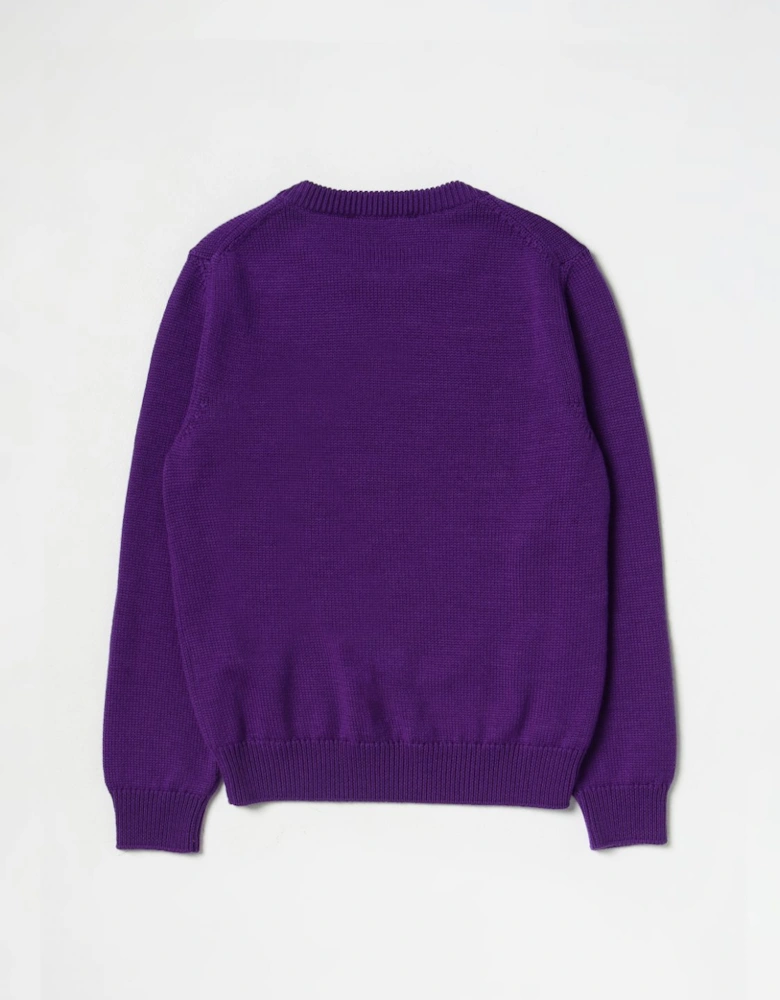 Medusa Head Knit Pullover Sweater
