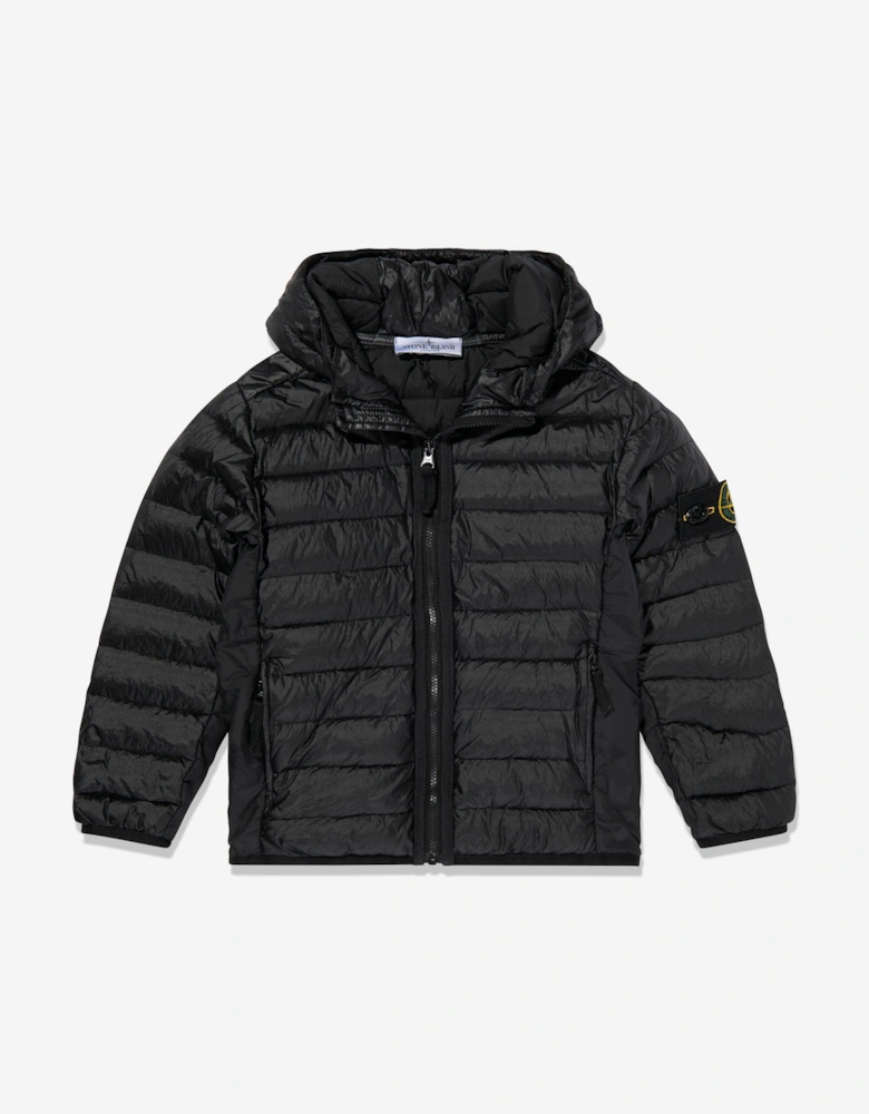 Kids Puffer Jacket in Black