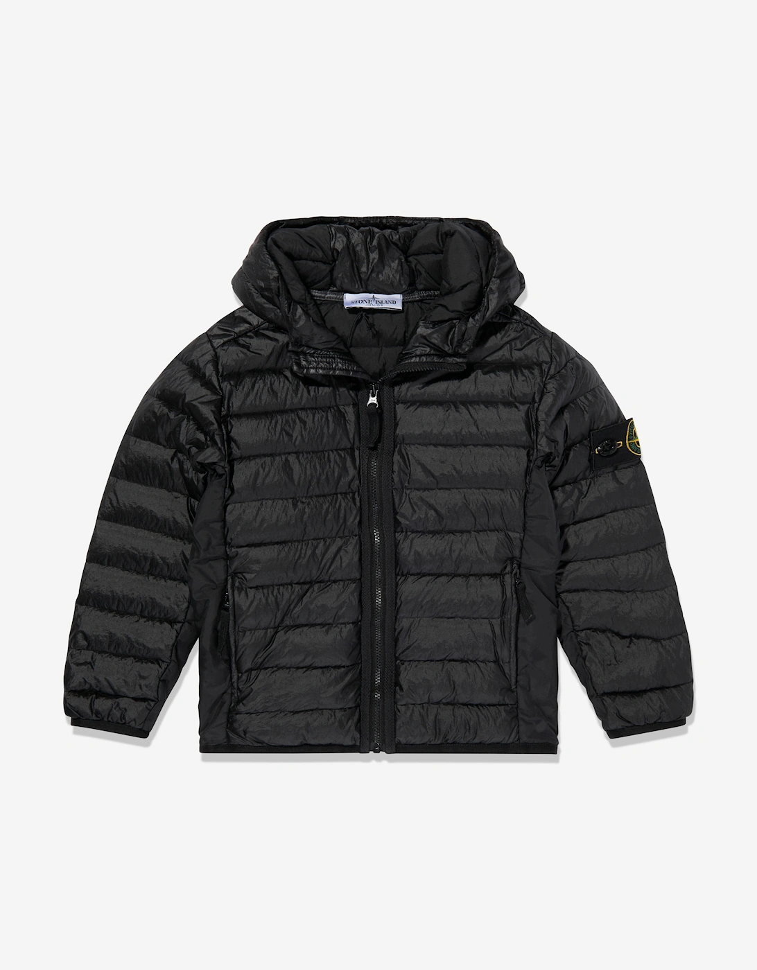 Kids Puffer Jacket in Black, 5 of 4