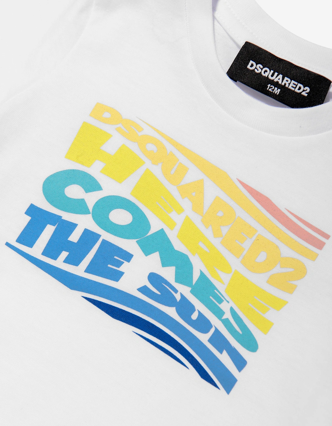 Baby Here Comes The Sun T-Shirt in White
