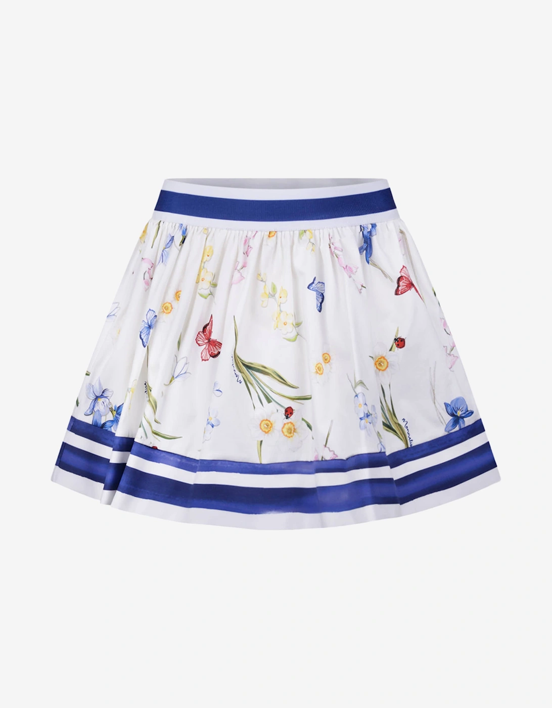 Girls Skirt - Cotton Floral Skirt, 9 of 8