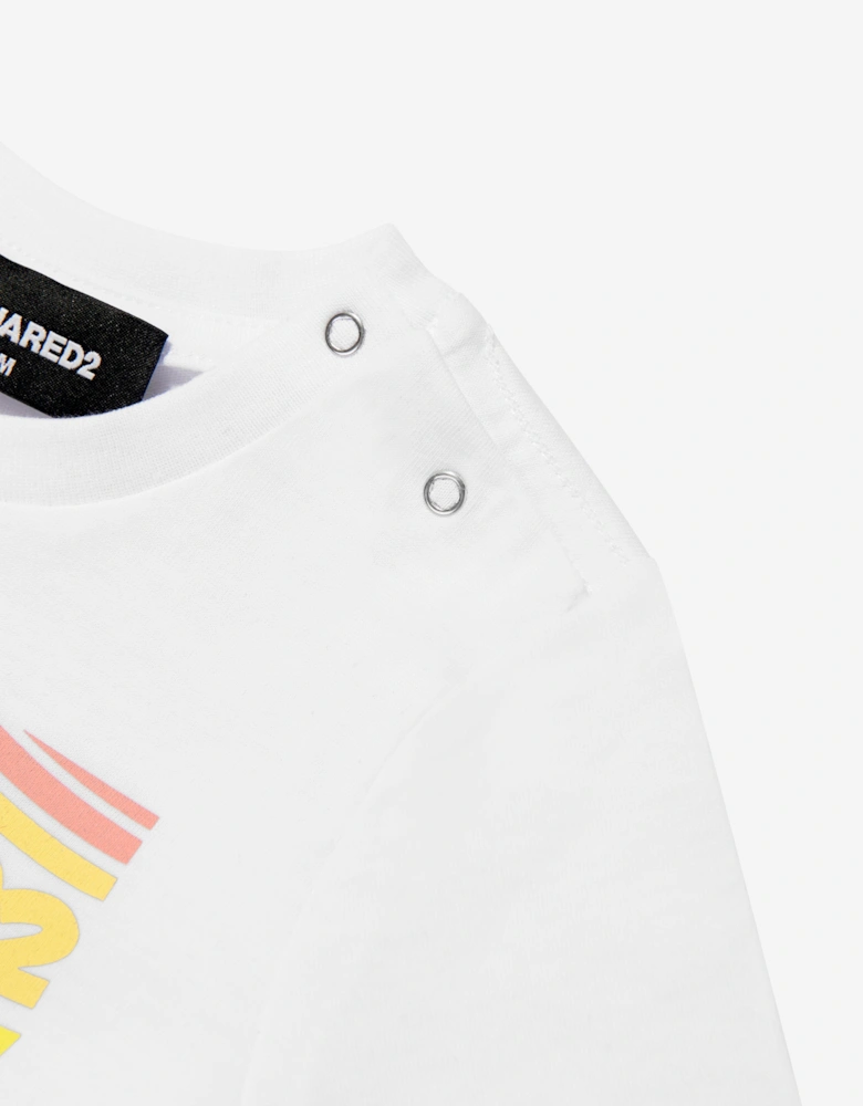 Baby Here Comes The Sun T-Shirt in White