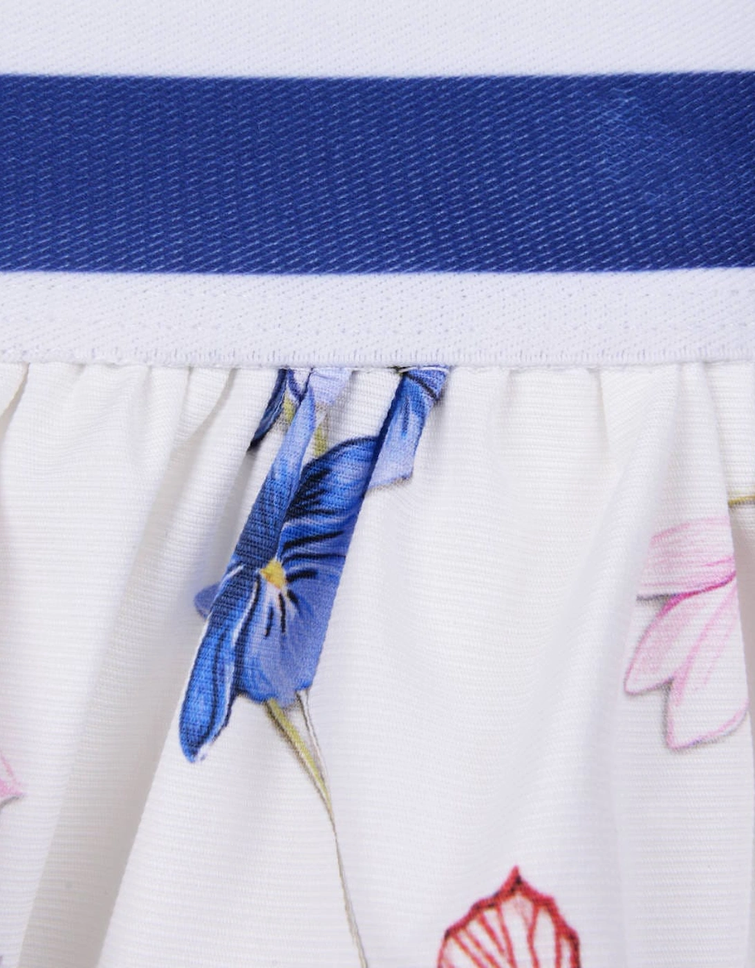 Girls Skirt - Cotton Floral Skirt