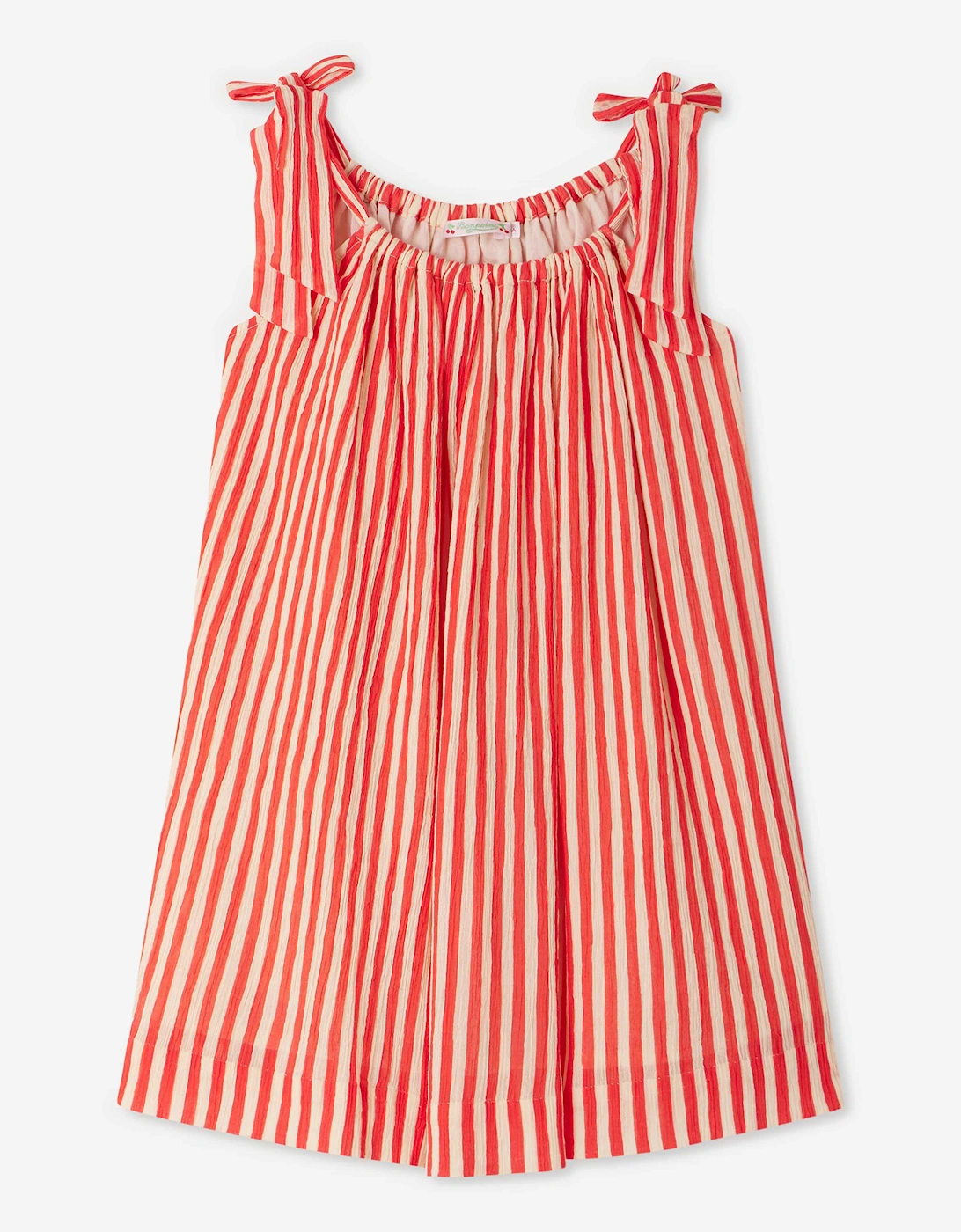 Girls Striped Eloise Dress in Red, 5 of 4