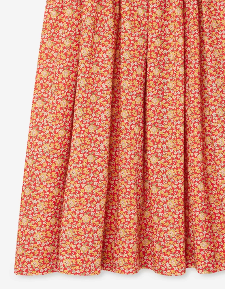 Girls Frances Dress in Red