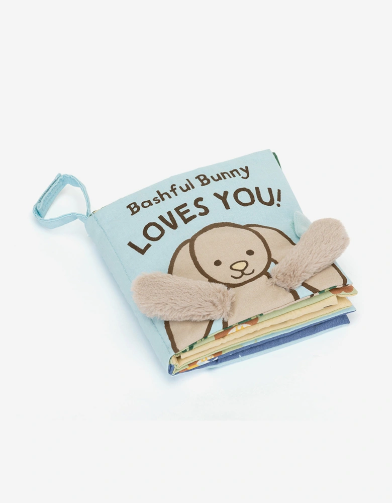 Bashful Bunny Loves You Book in Blue
