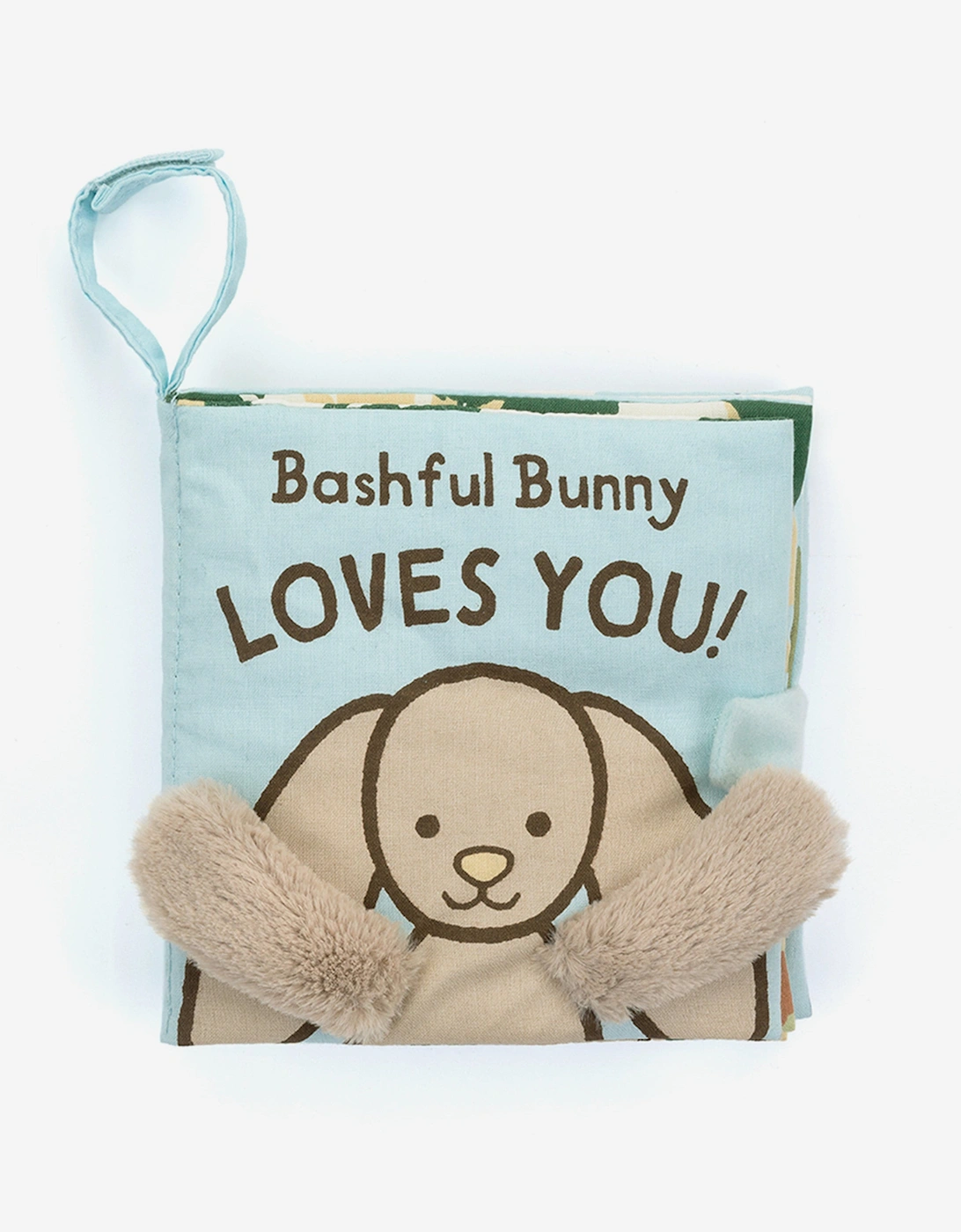 Bashful Bunny Loves You Book in Blue, 4 of 3