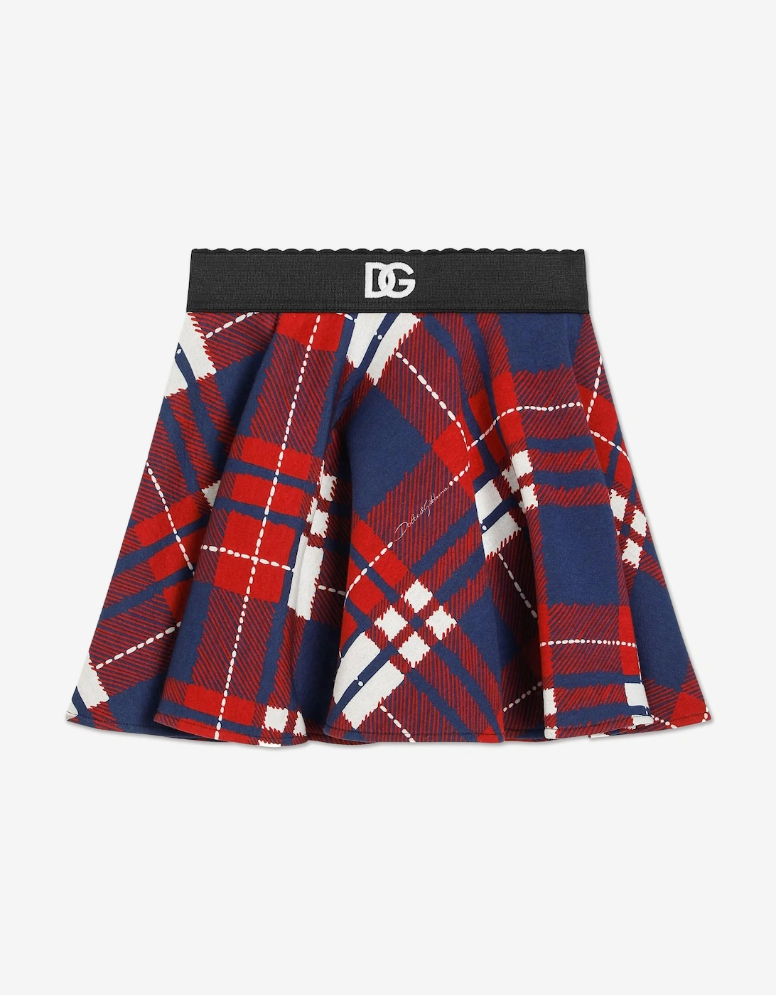 Girls Tartan Skirt in Red, 5 of 4