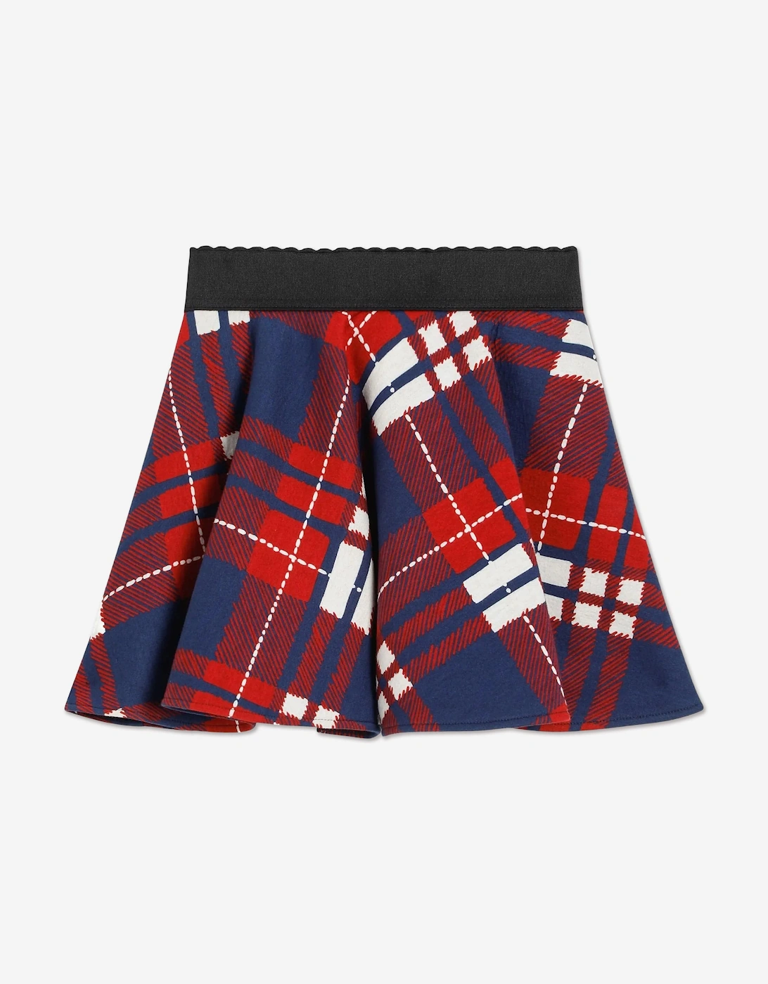 Girls Tartan Skirt in Red