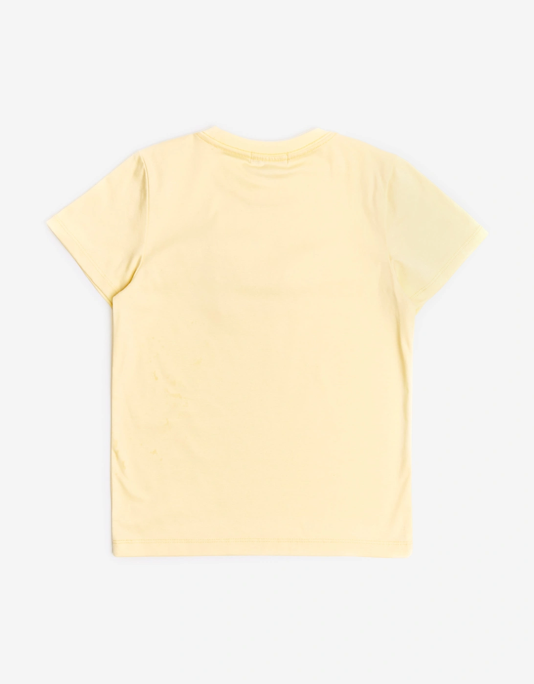 BCBG Girls Diamante Logo 3D Flowers T-Shirt in Yellow