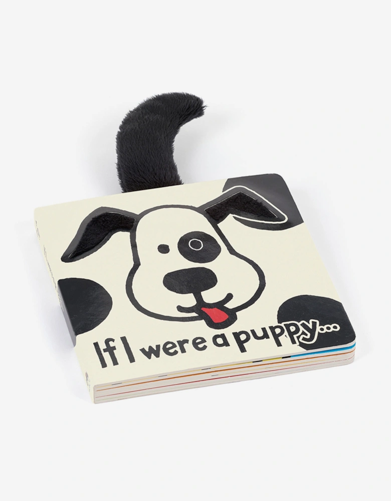 If I Were A Puppy Board Book in White