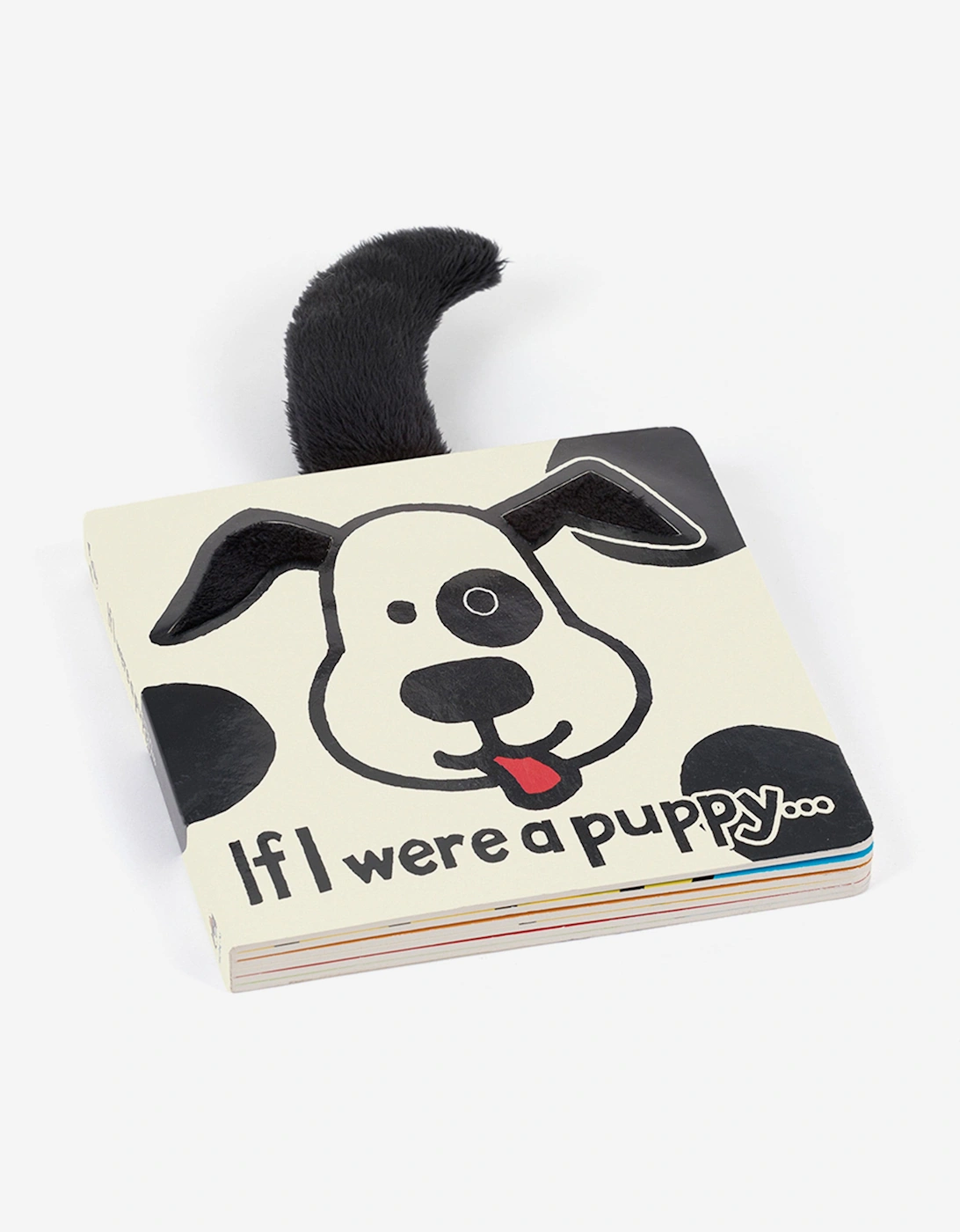 If I Were A Puppy Board Book in White