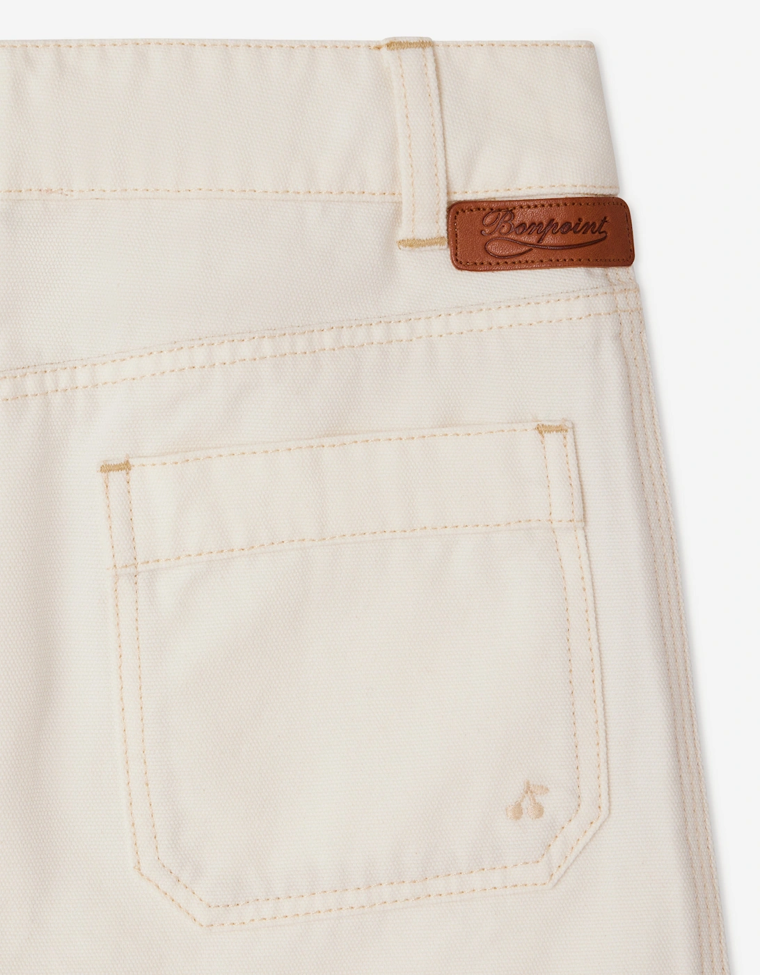 Girls Elise Skirt in Ivory
